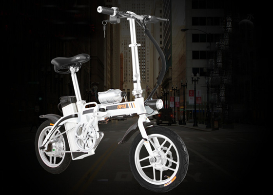 Bicyclette électrique adulte de 250 watts, petit vélo électrique pliant avec un - pliage de bouton